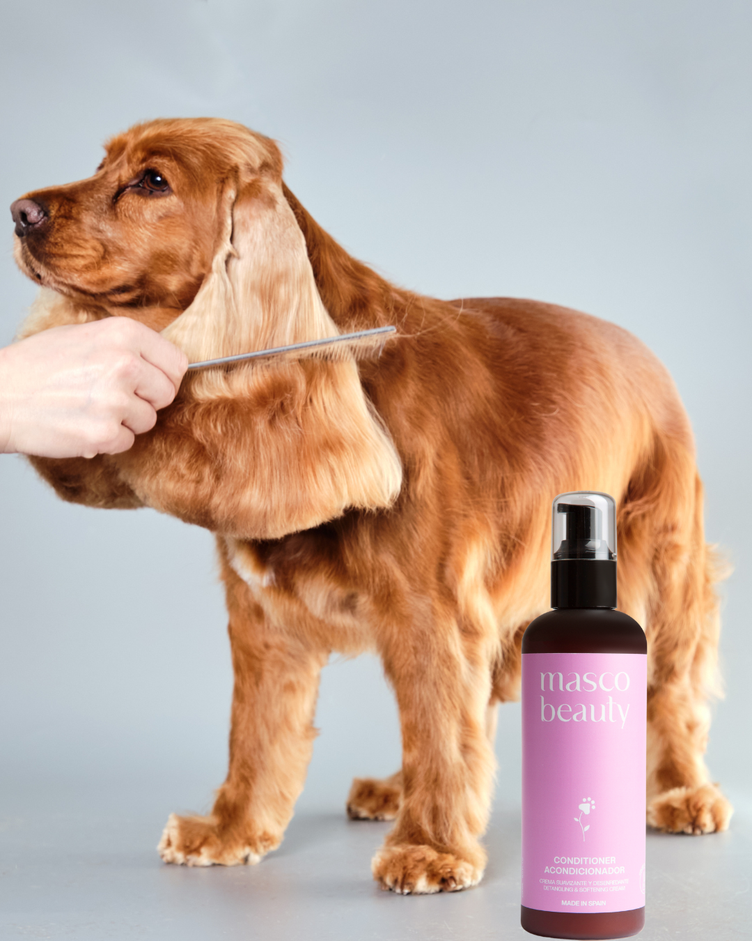 Après-shampooing adoucissant et démêlant pour chiens