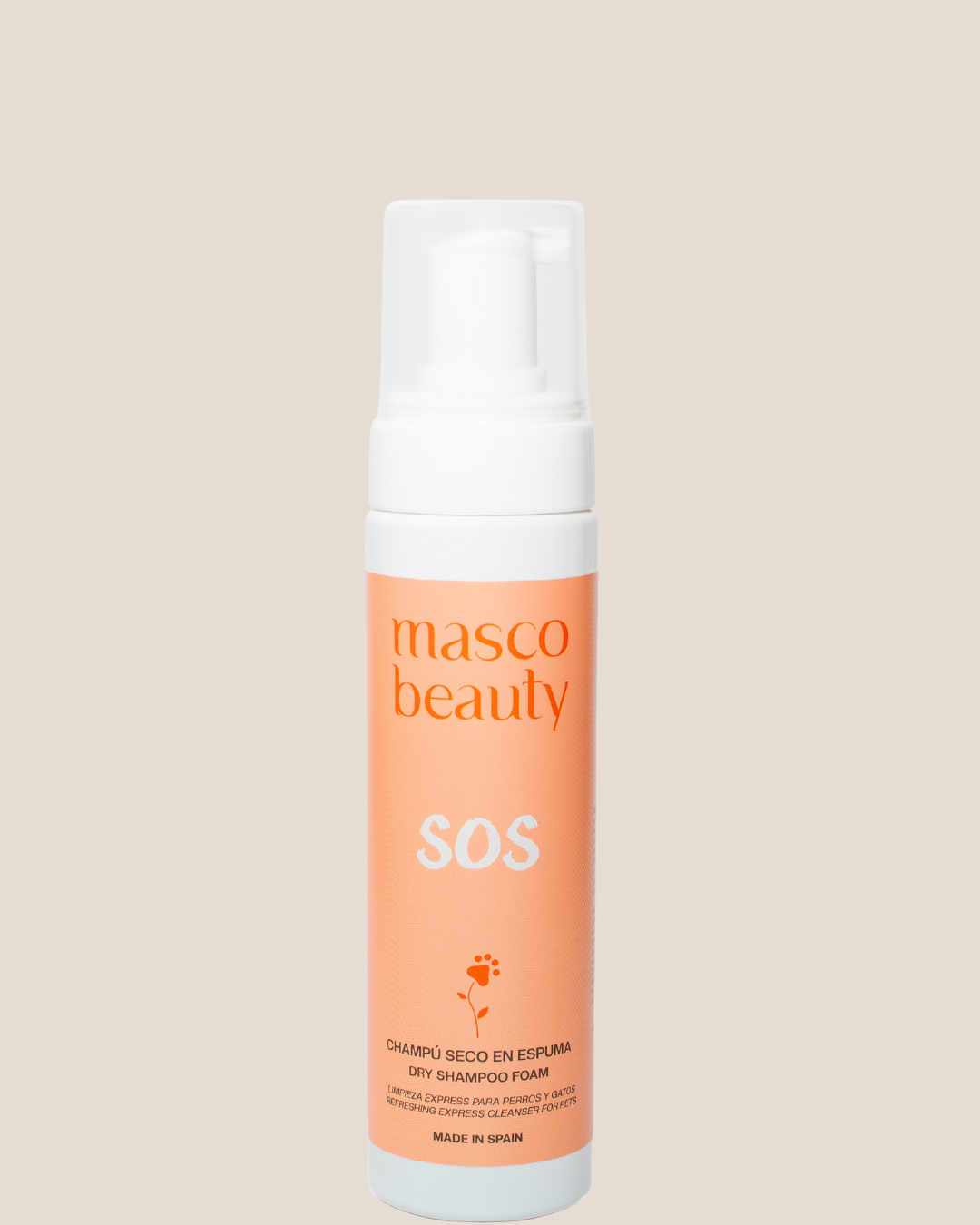 Shampoing moussant sec "SOS"